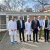 Der Besuch des Botschafters aus Nordmazedonien im Carl-.von-Basedow-Klinikum.